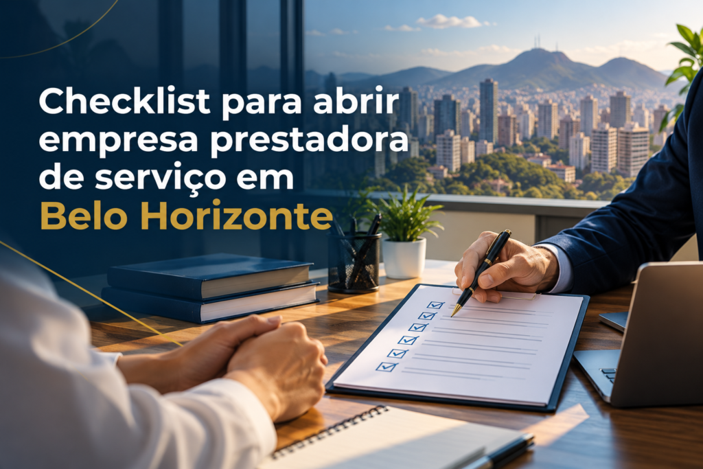 Checklist para abrir empresa prestadora de serviço em Belo Horizonte